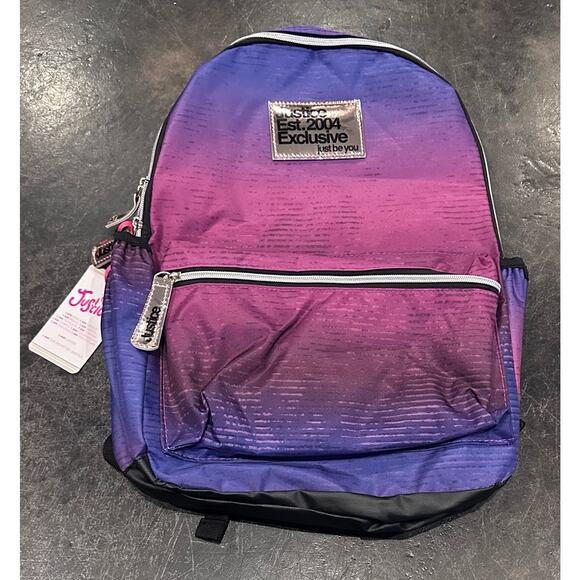 Girls Justice Backpack. School Bag book bag. New with Tags - Picture 2 of 6